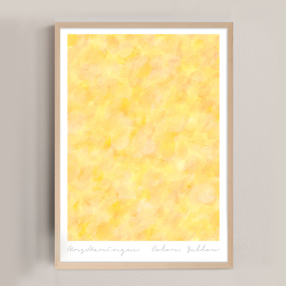 Colors, Yellow poster